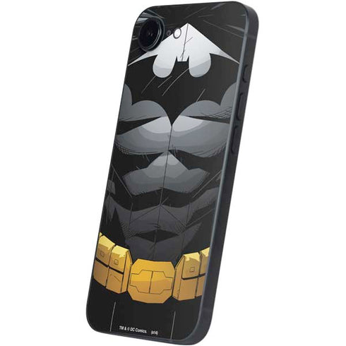 DC Comics Batman Chest Comic art iPhone 16e Skin